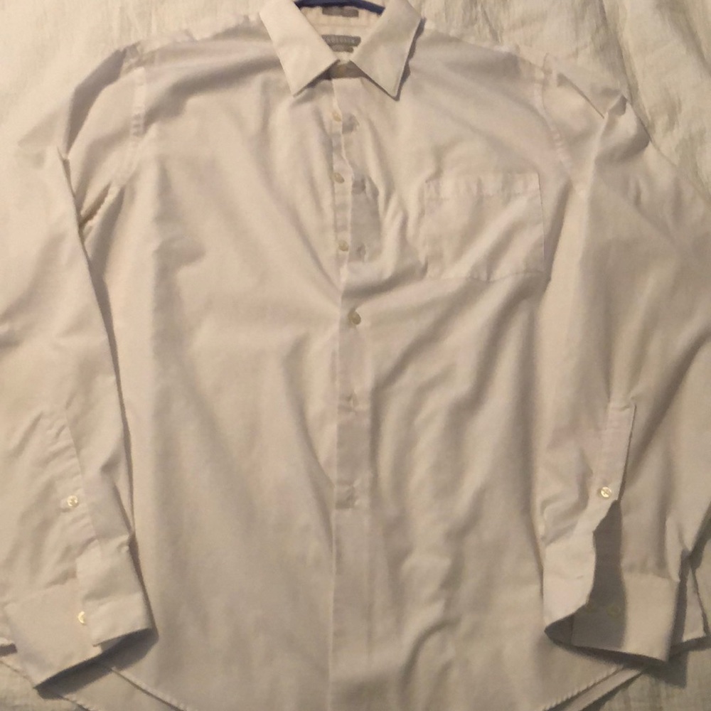 VanHeusen fitted 16.5 36/37 great condition white